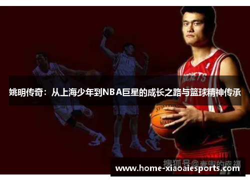 姚明传奇：从上海少年到NBA巨星的成长之路与篮球精神传承